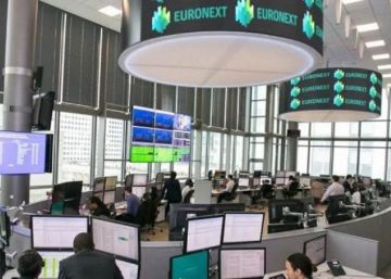 Sala de Euronext en París.