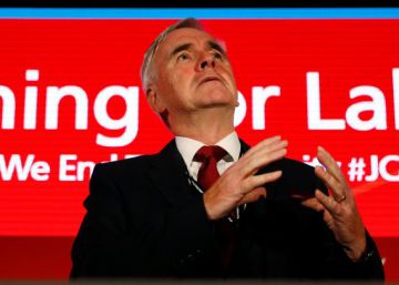 El responsable de Hacienda del Partido Laborista, John McDonnell.