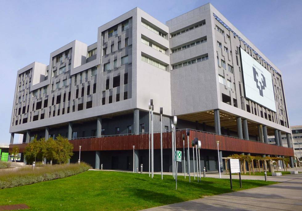 Vista de la biblioteca de la UPVEHU en el campus de Bizkaia.