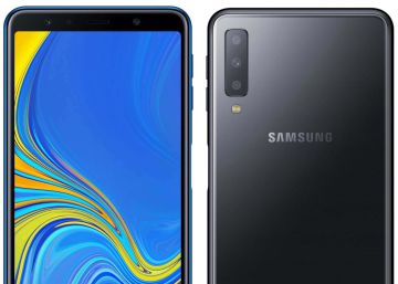 Samsung Galaxy A7, el gama media con tres cámaras, llega a España