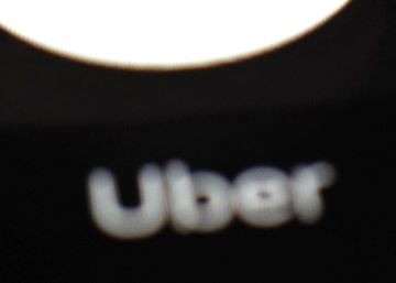 'App' de Uber.
