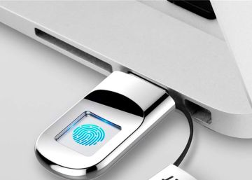 Memorias USB con lector de huellas integrado, aún más seguras