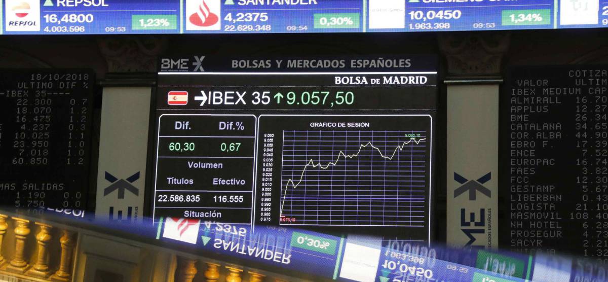 El Ibex cae un 1,2% y marca nuevos mínimos lastrado por la banca