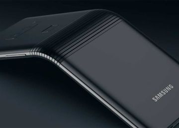 Samsung ya genera expectación con su móvil de pantalla flexible