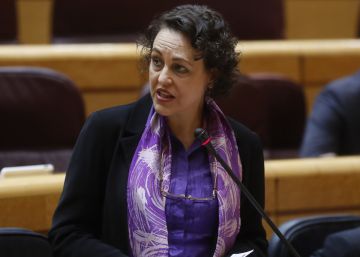 Spain«s Labor, Migration and Social Security Minister Magdalena Valerio during a Government control session at Spanish Senate, in Madrid, on Tuesday 06, November 2018