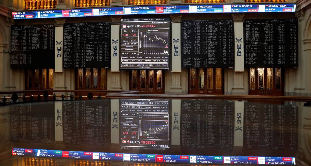 El principal indicador de la Bolsa española, el IBEX 35