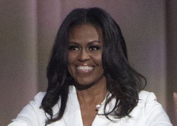 Michelle Obama, durante un acto de promoción de su libro, 'Mi historia'.
