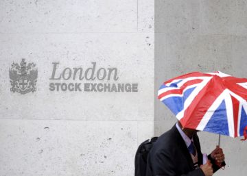 Fachada de la Bolsa de Londres