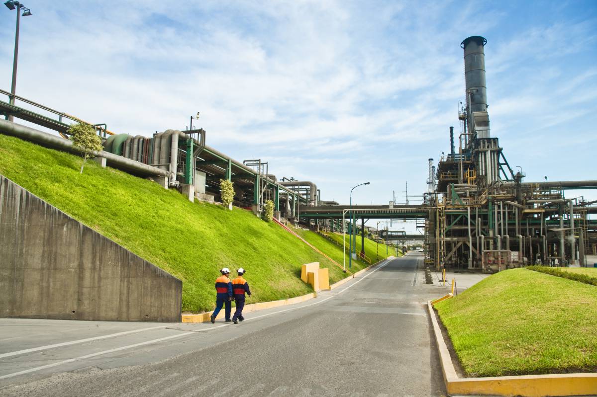 Refinería La Pampilla, en Perú.