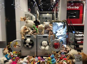 Lavado de peluches