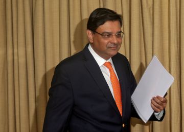 Urjit Patel, gobernador del Banco de Reserva de India.