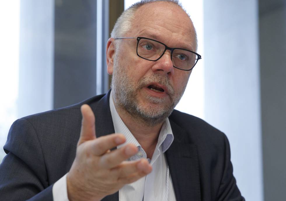 Klaus Falk, en Madrid.