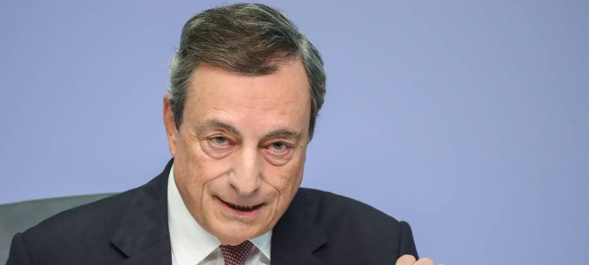 Mario Draghi, presidente del BCE