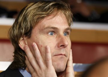 Pavel Nedved, director deportivo de la Juventus, tras comprobar que el equipo italiano se enfrentará al Atlético de Madrid.