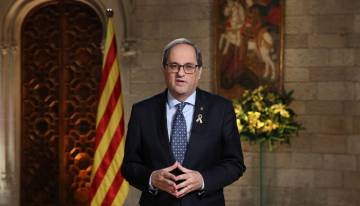 Torra llama a "rebelarse ante la injusticia" y promete recuperar las leyes sociales tumbadas por el TC