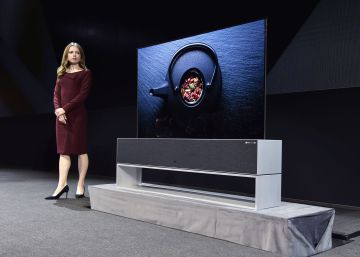 CES 2019: LG lanza el primer televisor OLED enrollable