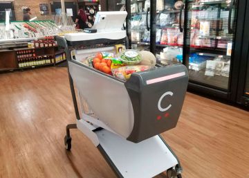 Así es el carro de la compra autónomo que escanea y te cobra los productos