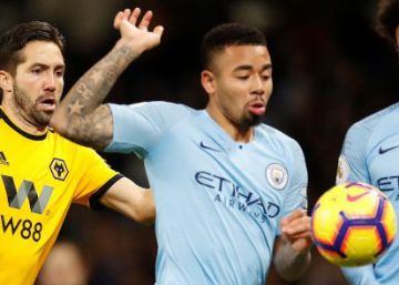 Manchester City-Wolverhampton Wanderers de la Premier League.