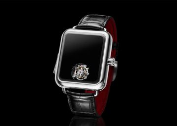 No es un Apple Watch, sino un exclusivo reloj suizo sin manecillas ni pantalla ¿cómo da la hora?