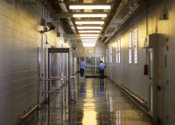 Galería en un centro penitenciario en Filadelfia, Pensilvania.rn