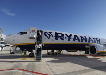 Avión de Ryanair.
