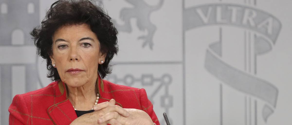 La portavoz del Consejo de Ministros, Isabel Celaá.