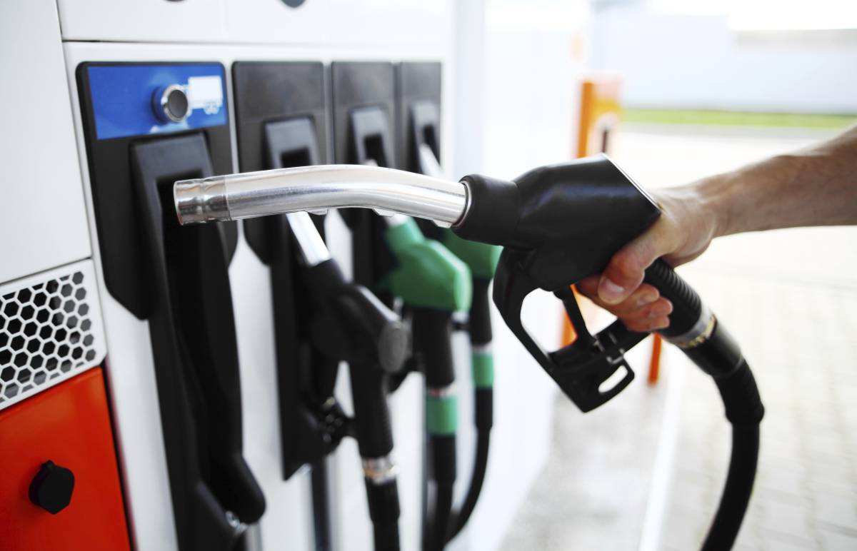 Surtidor de gasolina.