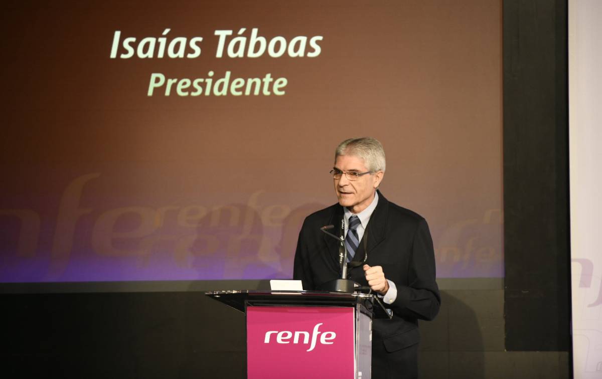 El presidente de Renfe, Isaías Táboas.rn rn