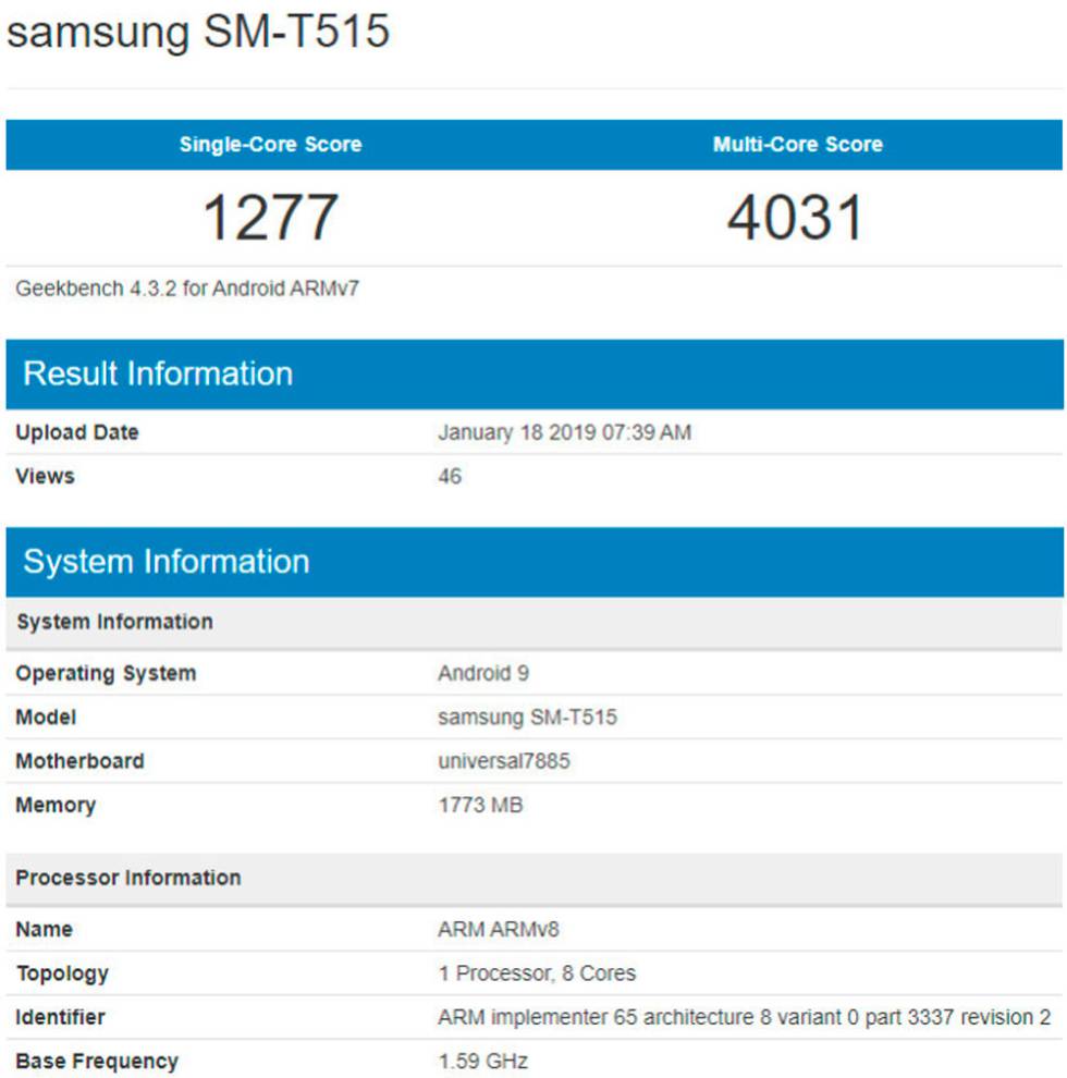 Samsung Galaxy Tab A