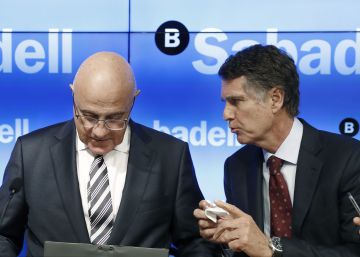 Josep Oliu y Jaime Guardiola