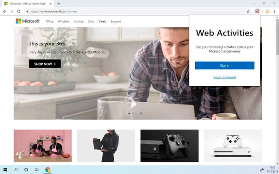 Google Chrome Windows 10