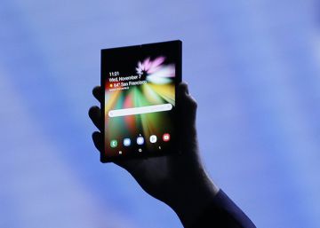 Así es el teléfono flexible de Samsung, el Galaxy Fold