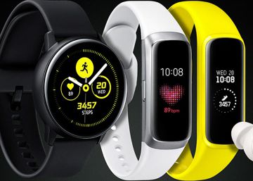 Nuevos wearables de Samsung, Galaxy Watch Active y Galaxy Fit