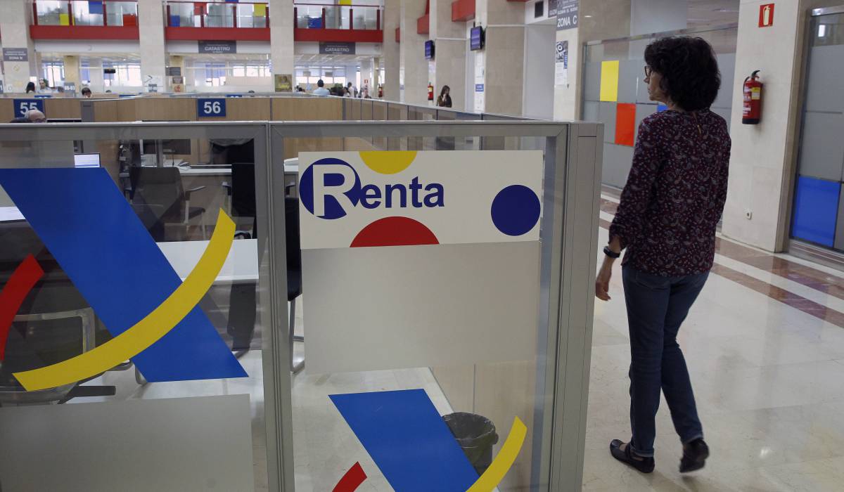 Oficina de la Agencia Tributaria.