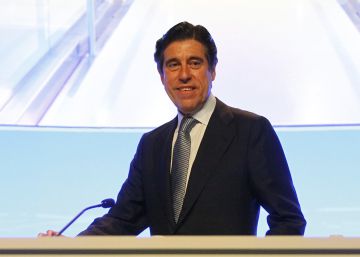 Manuel Manrique, presidente de Sacyr, en una junta de accionistas.