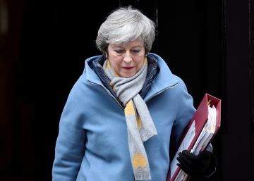 La primera ministra de Reino Unido, Theresa May, la semana pasada en Londres.