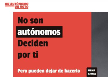Campaña de los autónomos contra todos los políticos. ¿Por qué?