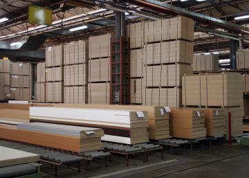 Fábrica de muebles.