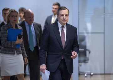 Mario Dragui, presidente del BCE.