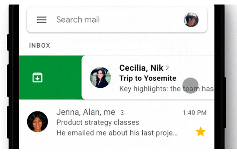Archivar Gmail