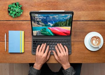 La nueva funda Logitech para el iPad Pro lo convierte en un auténtico portátil