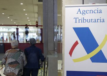 Una oficina de la Agencia Tributaria en Madrid.