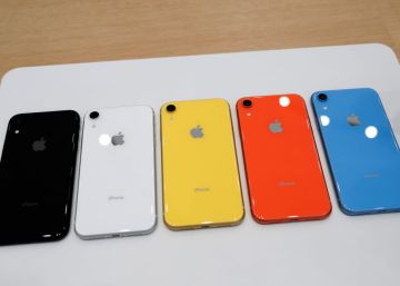 Apple iPhone XR en varios colores.