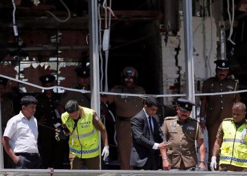Explosión en el hotel en la capital de Sri Lanka, en Colombo.