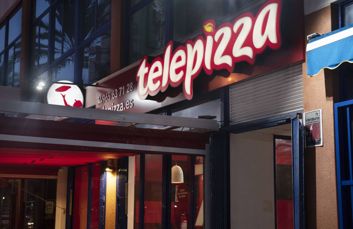 Un local de Telepizza.