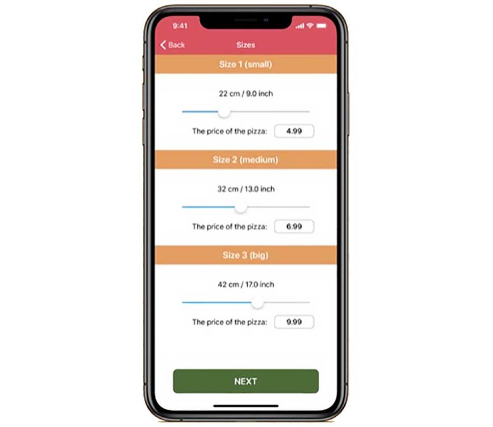 Pizza App