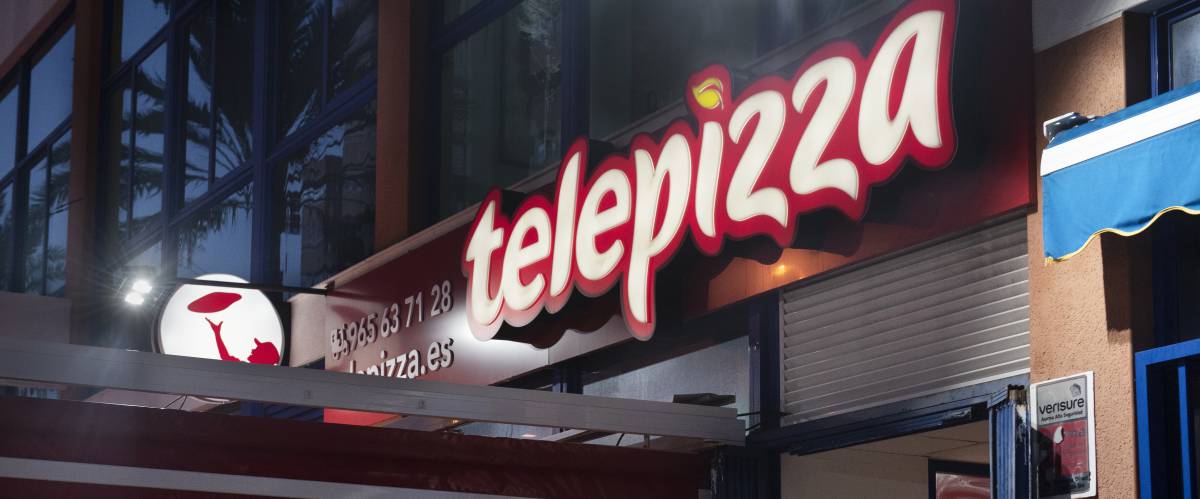 Un restaurante de Telepizza en Alicante