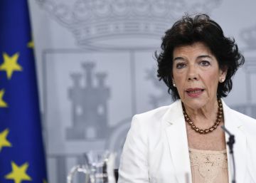 La ministra Portavoz, y de Educación y Formación Profesional, Isabel Celaá.