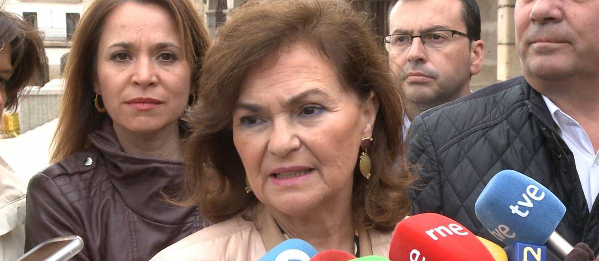 Carmen Calvo, en una imagen de archivo.
