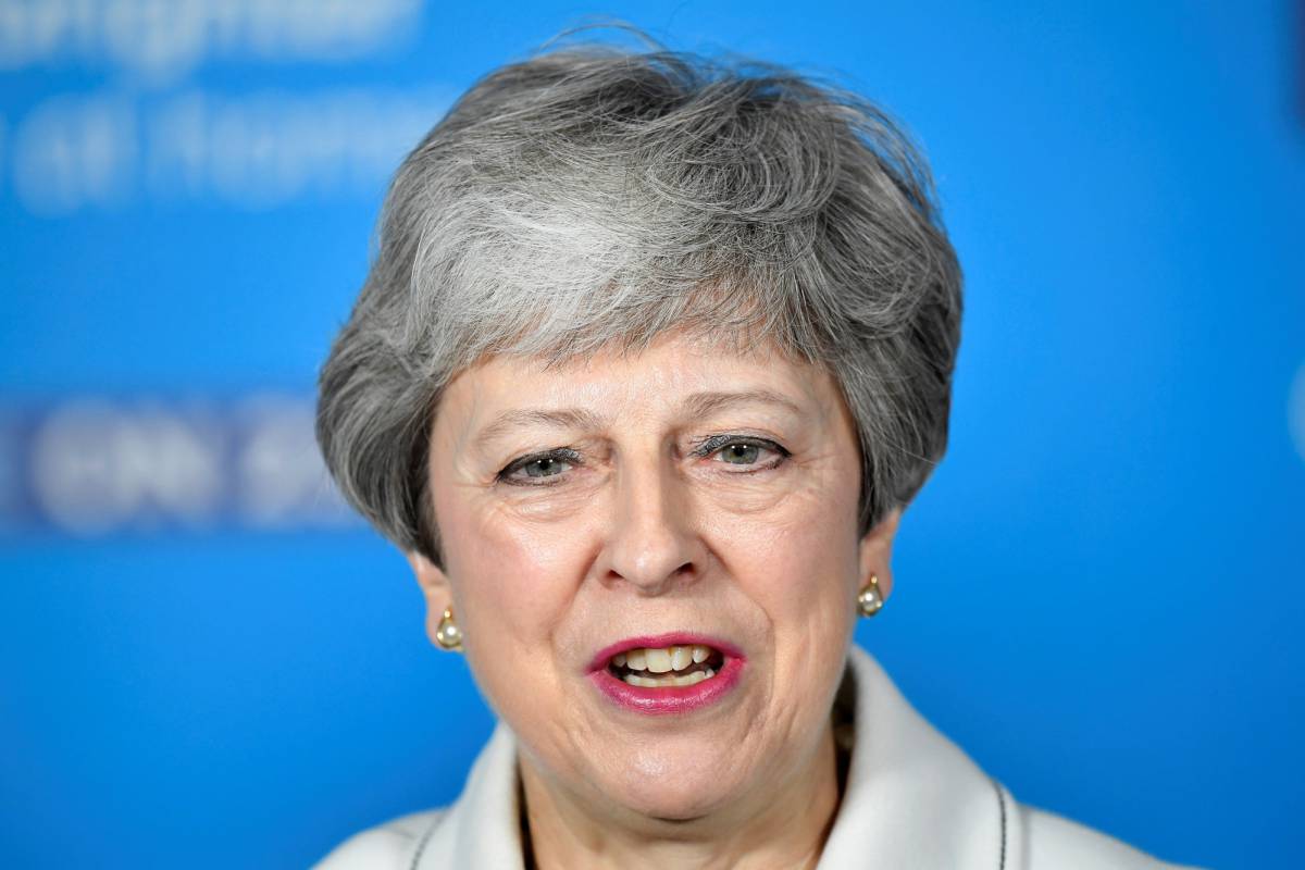 La premier británica, Theresa May.